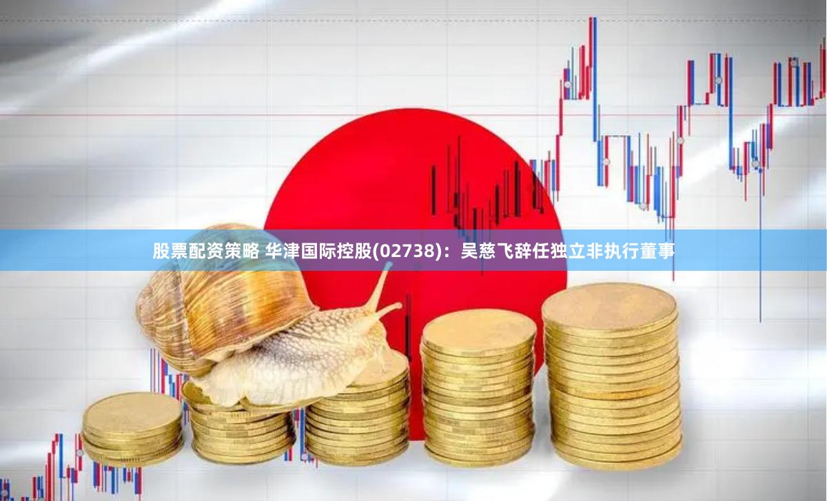股票配资策略 华津国际控股(02738)：吴慈飞辞任独立非执行董事
