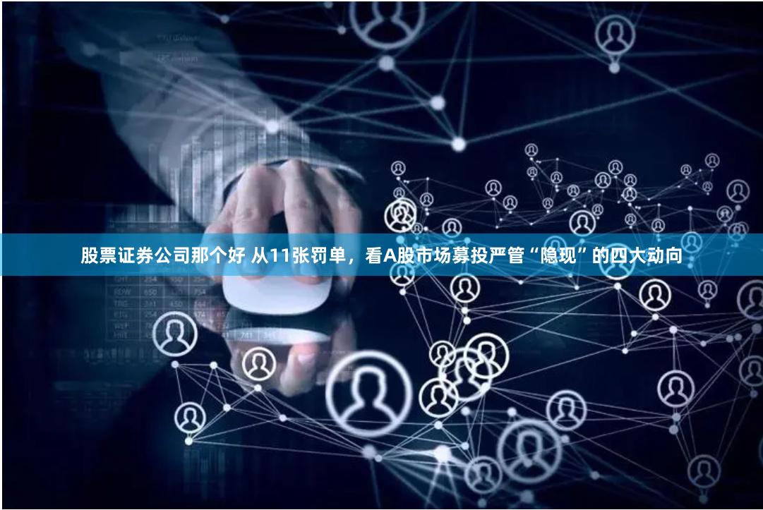 股票证券公司那个好 从11张罚单，看A股市场募投严管“隐现”的四大动向