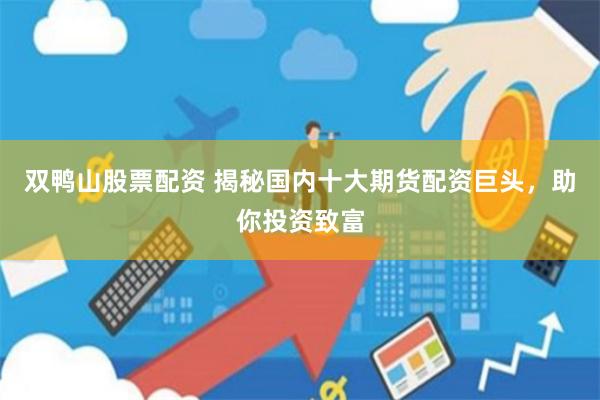 双鸭山股票配资 揭秘国内十大期货配资巨头，助你投资致富